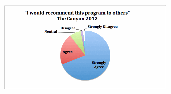 Canyon Treatment Patient Satisfaction