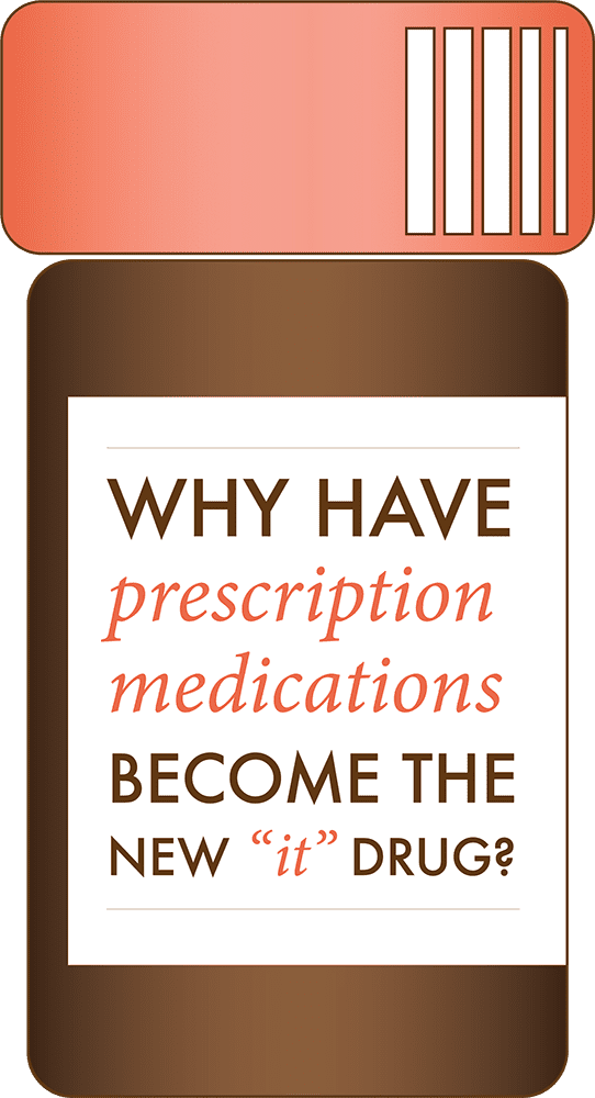 Why have prescription medications become the new 'it' drug?